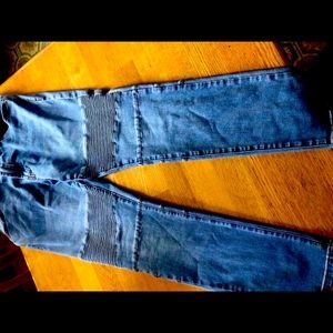 Nice denim blue jeans pants